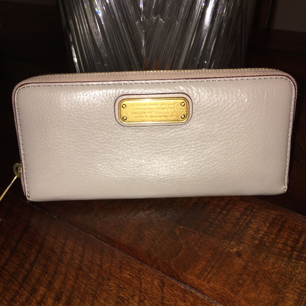 Marc by Marc Jacobs “new q slim zip around wallet”
